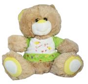 Opakowanie Miś Jeremiasz w koszulce zielonej 30cm