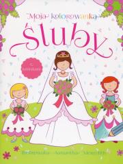 Okładka książki Moja kolorowanka. Śluby