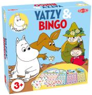 Opakowanie Muminki Yatzy i Bingo