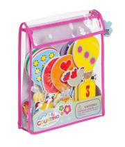 Opakowanie Naklejki do kąpieli Liczby