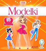 Naklejki Iskierki Modelki. Autor: Dorota Skwark. Dadada.pl Okładka książki Naklejki Iskierki Modelki
