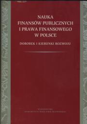 Nauka finansów publicznych i prawa finansowego w Polsce. Autor: Alicja Pomorska. Dadada.pl Okładka książki Nauka finansów publicznych i prawa finansowego w Polsce