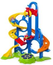 Okładka książki Oball Zjeżdżalnia z samochodzikiem DUMEL