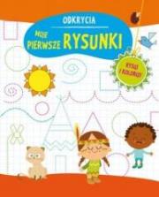 Okładka książki Odkrycia. Moje pierwsze rysunki