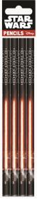 Okładka książki Ołówki 4 sztuki Star Wars