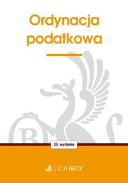 Okładka książki Ordynacja podatkowa