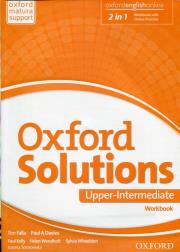Oxford Solutions Upper-Intermediate WB with Online Practice . Autor: Tim Falla i Paul A. Davies, Joanna Sobierska. Dadada.pl Okładka książki Oxford Solutions Upper-Intermediate WB with Online Practice
