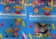 Okładka książki Pakiet Kolorowanki dla kolegi i koleżanki w. 2016