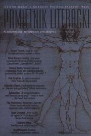 Opakowanie Pamiętnik Literacki 2/2016