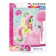 Pamiętnik z długopisem My Little Pony. Wydawca: Starpak. Dadada.pl Opakowanie Pamiętnik z długopisem My Little Pony