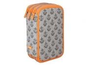 Opakowanie Piórnik 3 poz. z wyprawką Anchors MILAN