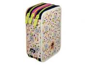 Opakowanie Piórnik 3 poz. z wyprawką Wild róż MILAN