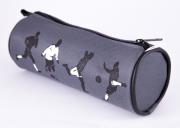 Opakowanie Piórnik tuba Piłkarze szary