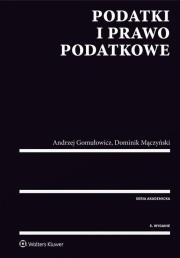 Okładka książki Podatki i prawo podatkowe