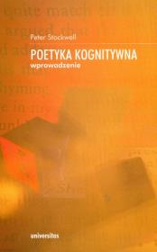 Okładka książki Poetyka kognitywna. Wprowdzenie