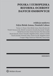 Okładka książki Polska i europejska reforma ochrony danych osobowych