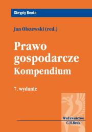 Okładka książki Prawo gospodarcze. Kompendium