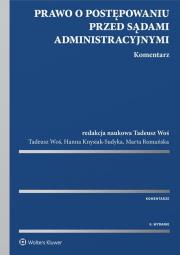 Okładka książki Prawo o postępowaniu przed sądami administracyjnymi Komentarz