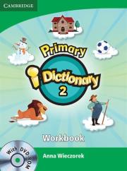Primary i-Dictionary Level 2 Movers Workbook and DVD-ROM. Autor: Anna Wieczorek. Dadada.pl Okładka książki Primary i-Dictionary Level 2 Movers Workbook and DVD-ROM