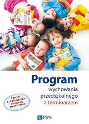 Okładka książki Program wychowania przedszkolnego z terminarzem