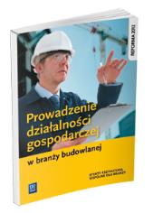 Okładka książki Prowadzenie działalności gospod. w branży budowl.