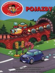 Okładka książki Przedszkolaki poznają. Pojazdy