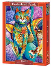Opakowanie Puzzle 1500 Kocia fiesta CASTOR