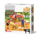 Puzzle 24 Farma RUSSEL. Wydawca: Russell. Dadada.pl Opakowanie Puzzle 24 Farma RUSSEL