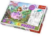 Opakowanie Puzzle Color Sofia wśród drzew TREFL