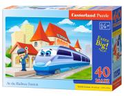 Opakowanie Puzzle Maxi: At the Railway Station 40