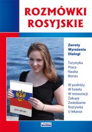 Rozmówki rosyjskie. Autor: Agnieszka Bernacka, Julia Piskorska. Dadada.pl Okładka książki Rozmówki rosyjskie
