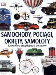 Okładka książki Samochody, pociągi, okręty, samoloty