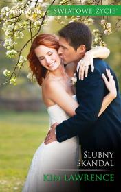 Ślubny skandal. Autor: Lawrence Kim. Dadada.pl Okładka książki Ślubny skandal