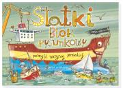 Statki Blok rysunkowy. Autor: Nowicki Artur. Dadada.pl Okładka książki Statki Blok rysunkowy