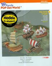 Opakowanie Statki i żaglowce 5 modeli