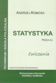 Okładka książki Statystyka ćwiczenia EKONOMIK wyd.2016