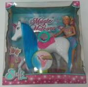 Okładka książki Steffi z Magicznym Jednorożcem