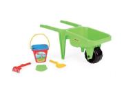 Opakowanie Taczka piaskowa Gigant z kompletem do piasku zielona