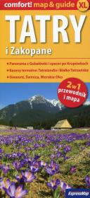 Tatry i Zakopane 2w1 Przewodnik i mapa. Autor: Praca zbiorowa. Dadada.pl Okładka książki Tatry i Zakopane 2w1 Przewodnik i mapa
