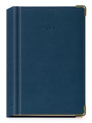 Opakowanie Terminarz 2017 B6 LUX złocony - granatowy