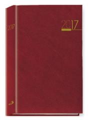 Opakowanie Terminarz 2017 B6 Madrid - bordowy