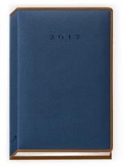Opakowanie Terminarz 2017 B6 Prestige - granatowy z obszyciem