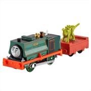 Okładka książki Tomek i Przyjaciele TrackMaster Samson lokomotywka z napędem