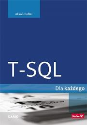 Okładka książki T-SQL dla każdego
