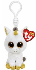 Opakowanie Ty Beanie Boos Pegasus - Biały Jednorożec Brelok