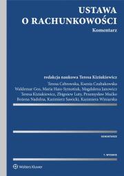 Okładka książki Ustawa o rachunkowości Komentarz