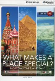 What Makes a Place Special? Moscow, Egypt, Australia Low Intermediate Book with Online Access. Autor: David Maule. Dadada.pl Okładka książki What Makes a Place Special? Moscow, Egypt, Australia Low Intermediate Book with Online Access