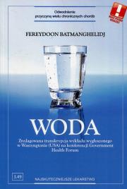 Woda. Autor: Fereydoon Batmanghelidj. Dadada.pl Okładka książki Woda