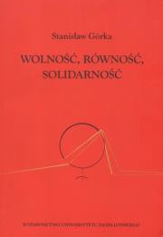 Okładka książki Wolność Równość Solidarność