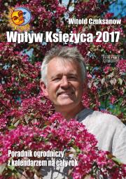 Wpływ Księżyca 2017. Autor: Witold Czuksanow. Dadada.pl Okładka książki Wpływ Księżyca 2017